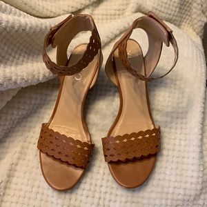 Strappy Wedge Sandals